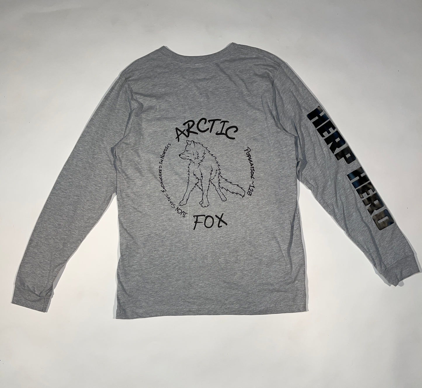 Arctic Fox Shirt (Heather Grey)