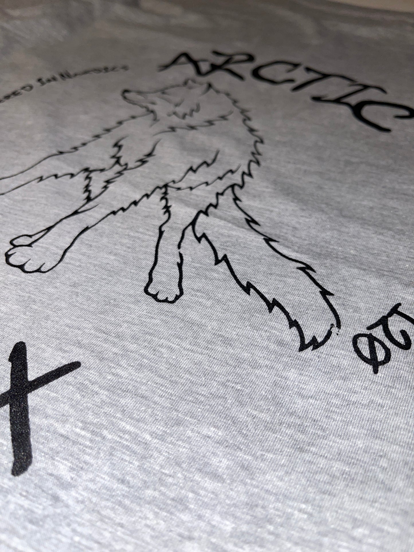 Arctic Fox Shirt (Heather Grey)