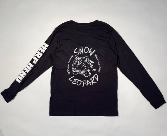 Snow Leopard Shirt (Black)