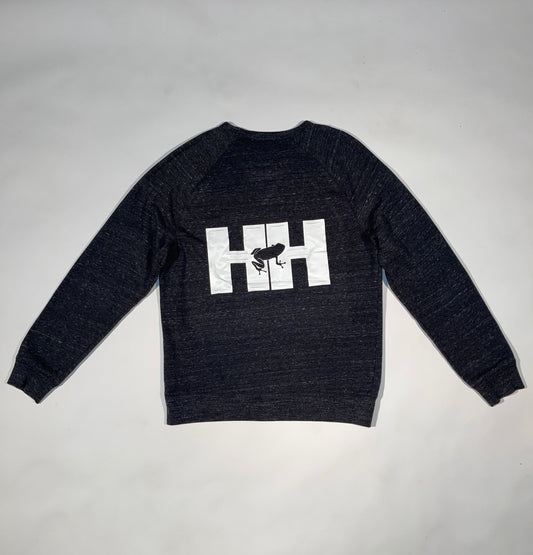 HH Frog Sweater (Heather Black)