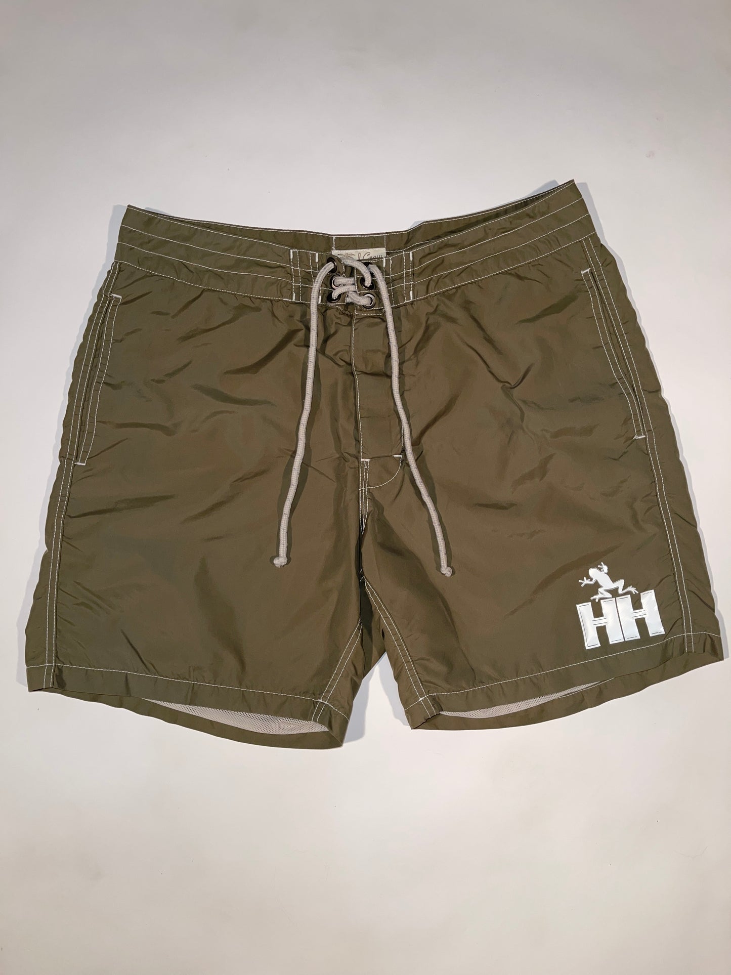 Frog Swimming Trunks (Olive)