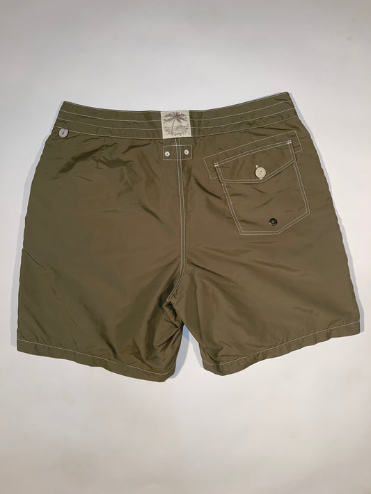 Frog Swimming Trunks (Olive)