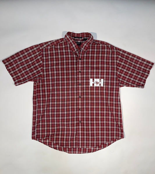 HH Snake Button Up (Red)