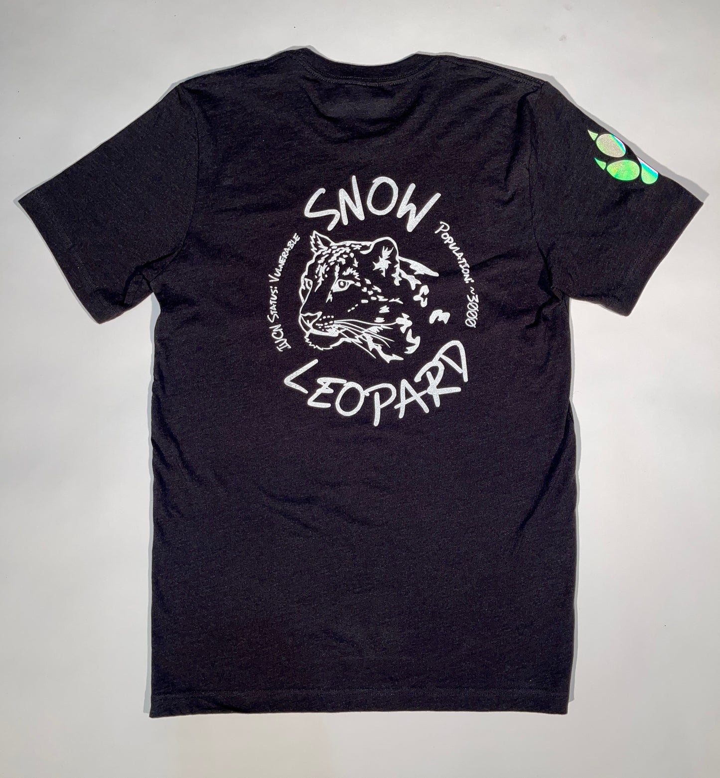 Snow Leopard Shirt (Black)