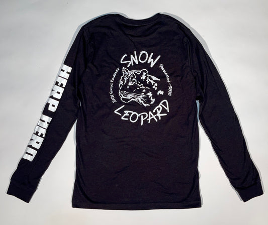 Snow Leopard Shirt (Black)
